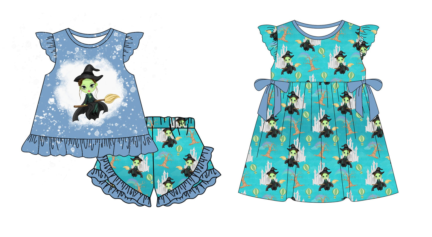 Baby Girl Witches Sibling Dress Set ( Moq 5 Each Style ) 1.10