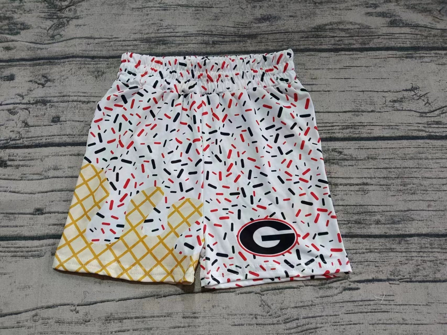 Baby Boy Adult Men G Team Family Shorts Bottoms ( Moq 5 )