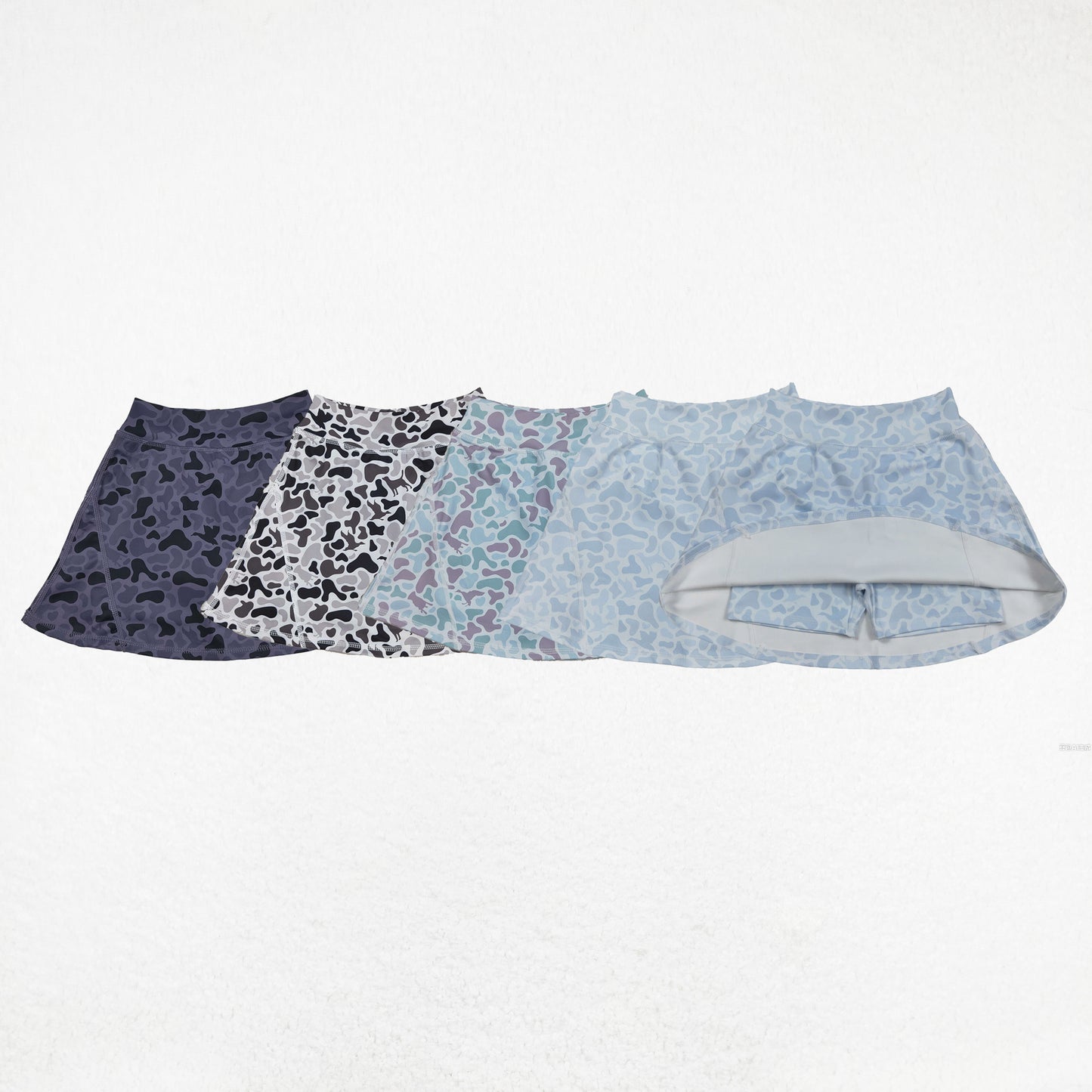 Baby Girl Ducks Dogs Camo Skorts Sibling Summer Yoga Acitve Bottom RTS