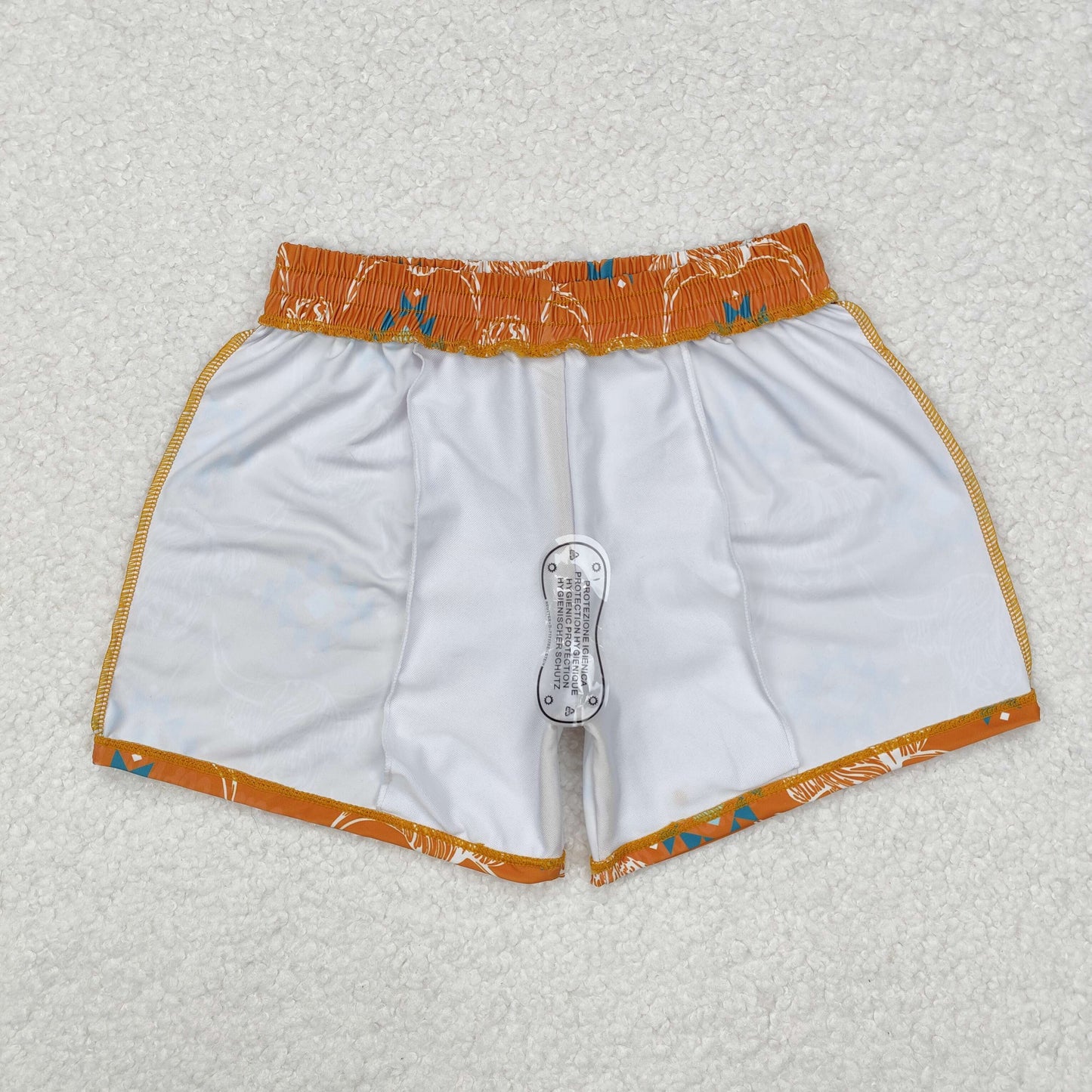 Baby Boy Toddler Western Cow Aztec Swim Trunks Shorts