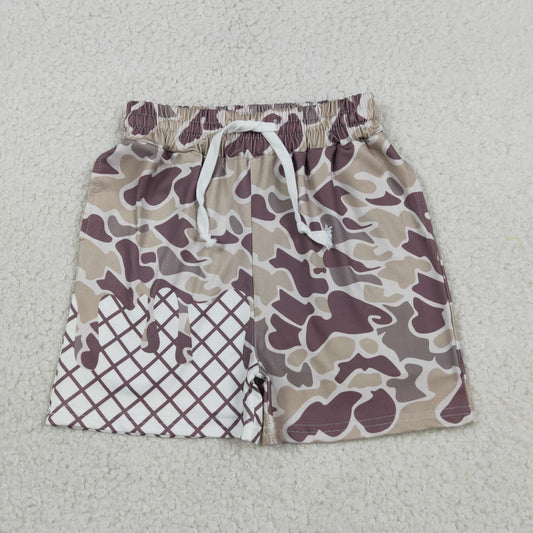 Baby Boys Kids Toddler Grey Camo Drips Summer Shorts Bottoms RTS
