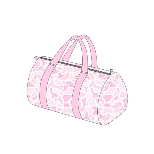 ( Moq 5 ) Preorder Toddler Kids Adult Camo Package Travel Gym Pink Bag
