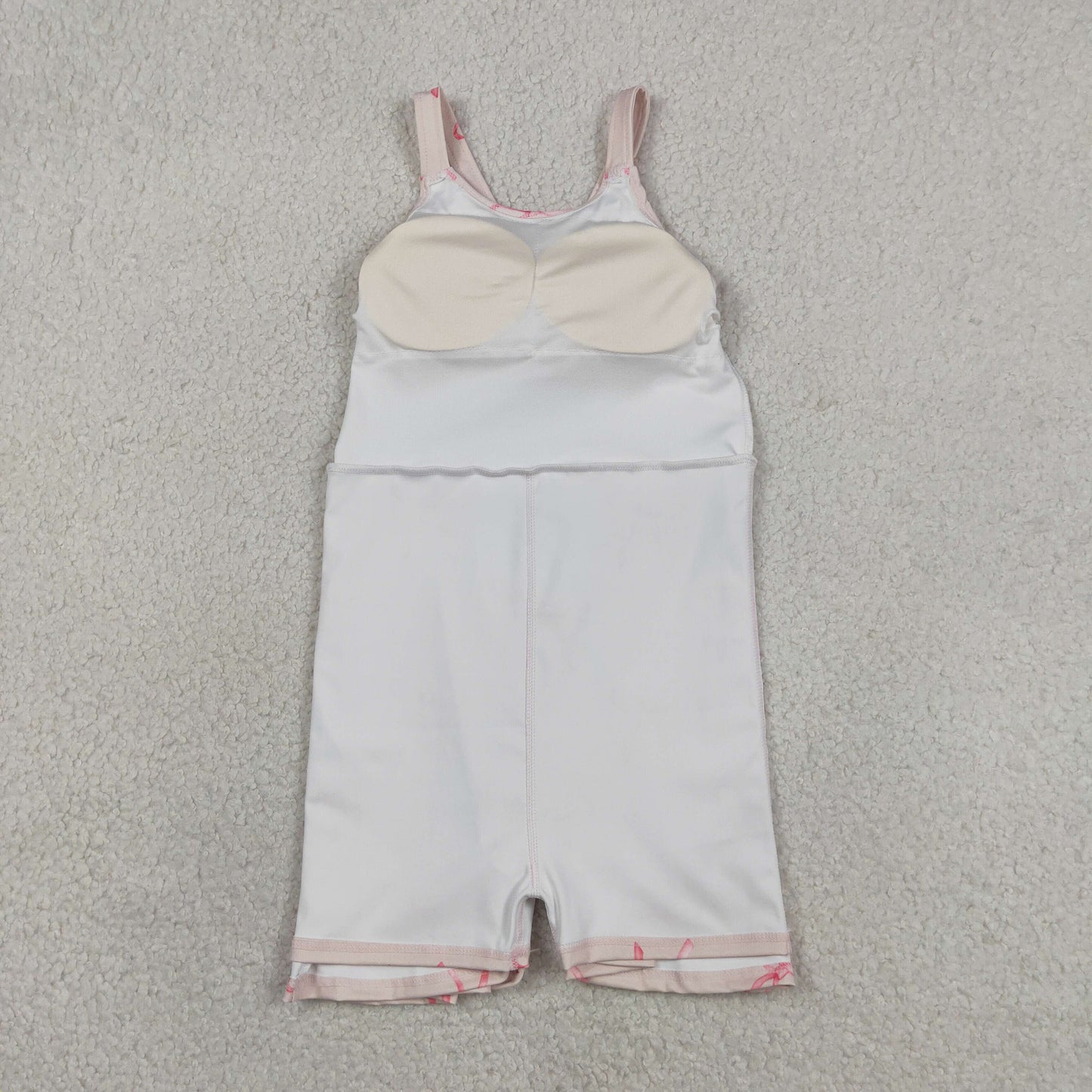 Baby Girls Kids Straps Bows Yoga Active Shorts Knee Length Dress RTS