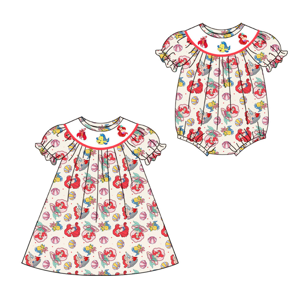 Baby Girl Princess Sibling Dress Romper ( Moq 5 Each Style ) 1.15