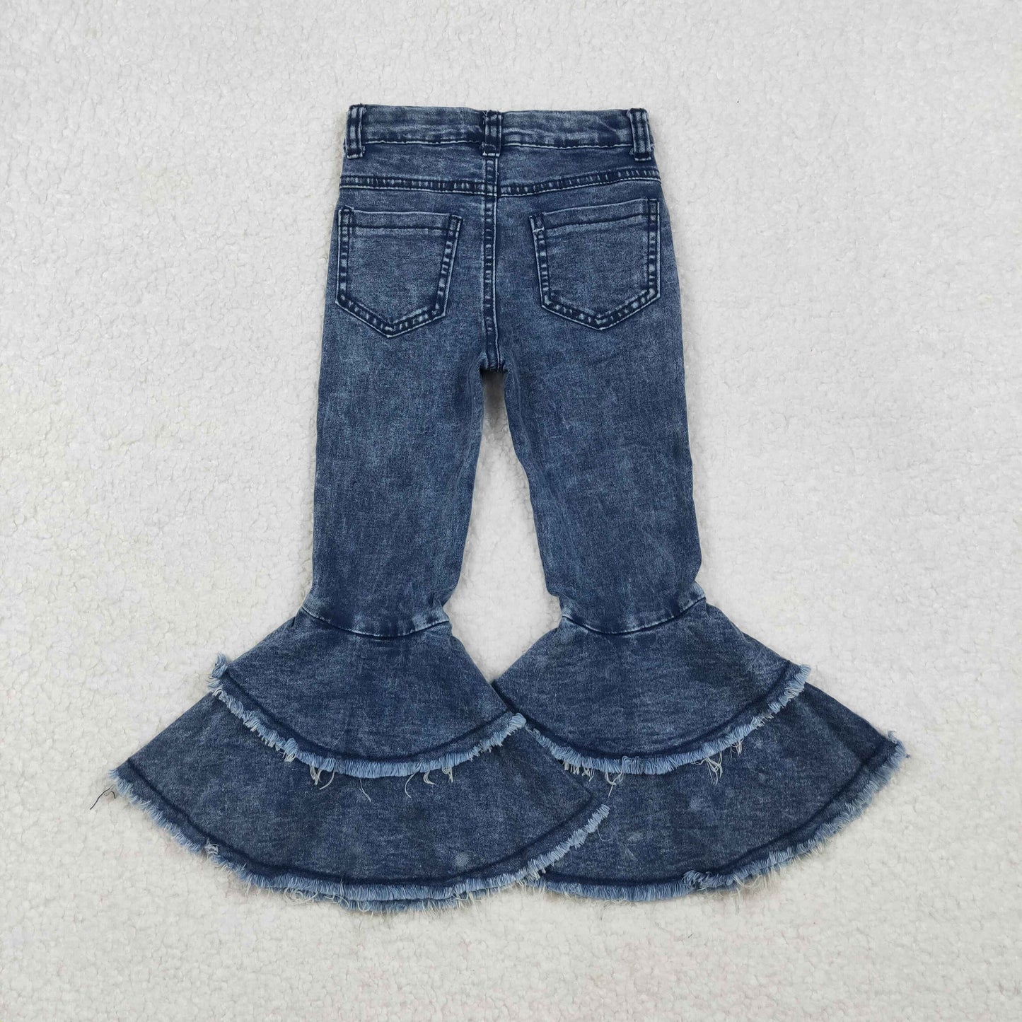 Baby Girl Double-layered Bell Denim Pants Jeans RTS