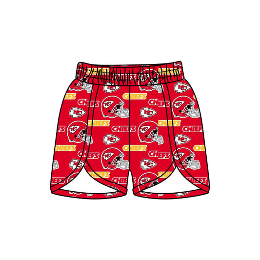 Adult Women Waist Team Red Shorts ( Moq 5 )
