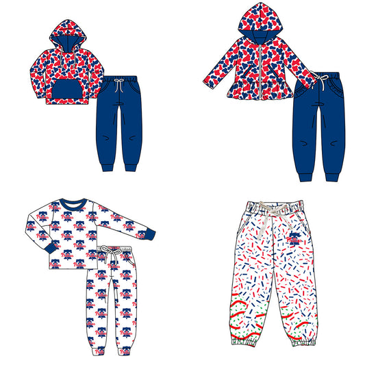 ( Moq 5 each style ) Baby Boy Girl Long Sleeves Team Sibling Set 8.9