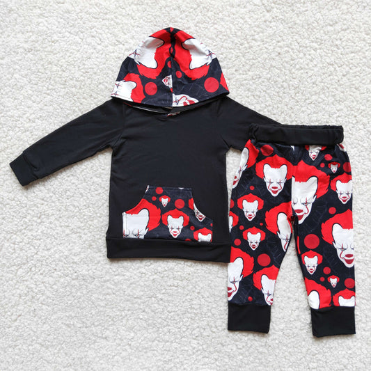 Promotion Baby Boy Halloween Hoodie Outfit RTS