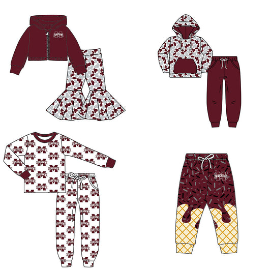 ( Moq 5 each style ) Baby Boy Girl M Team Sibling Shirt Set 8.7