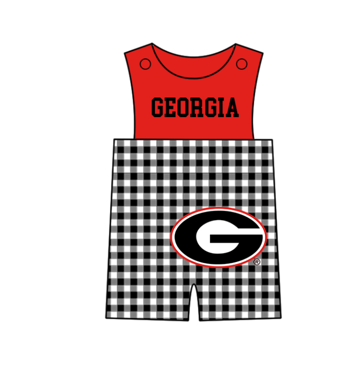 ( Moq 5 Each Style ) Baby Boys Girls Kids G Plaid Team Sibling Rompers Dress Sets
