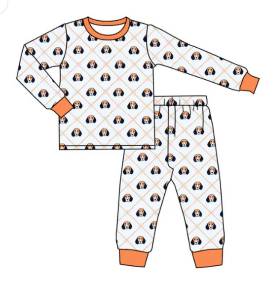 Baby Boy Dogs Team Shirt Pants Pajamas Set