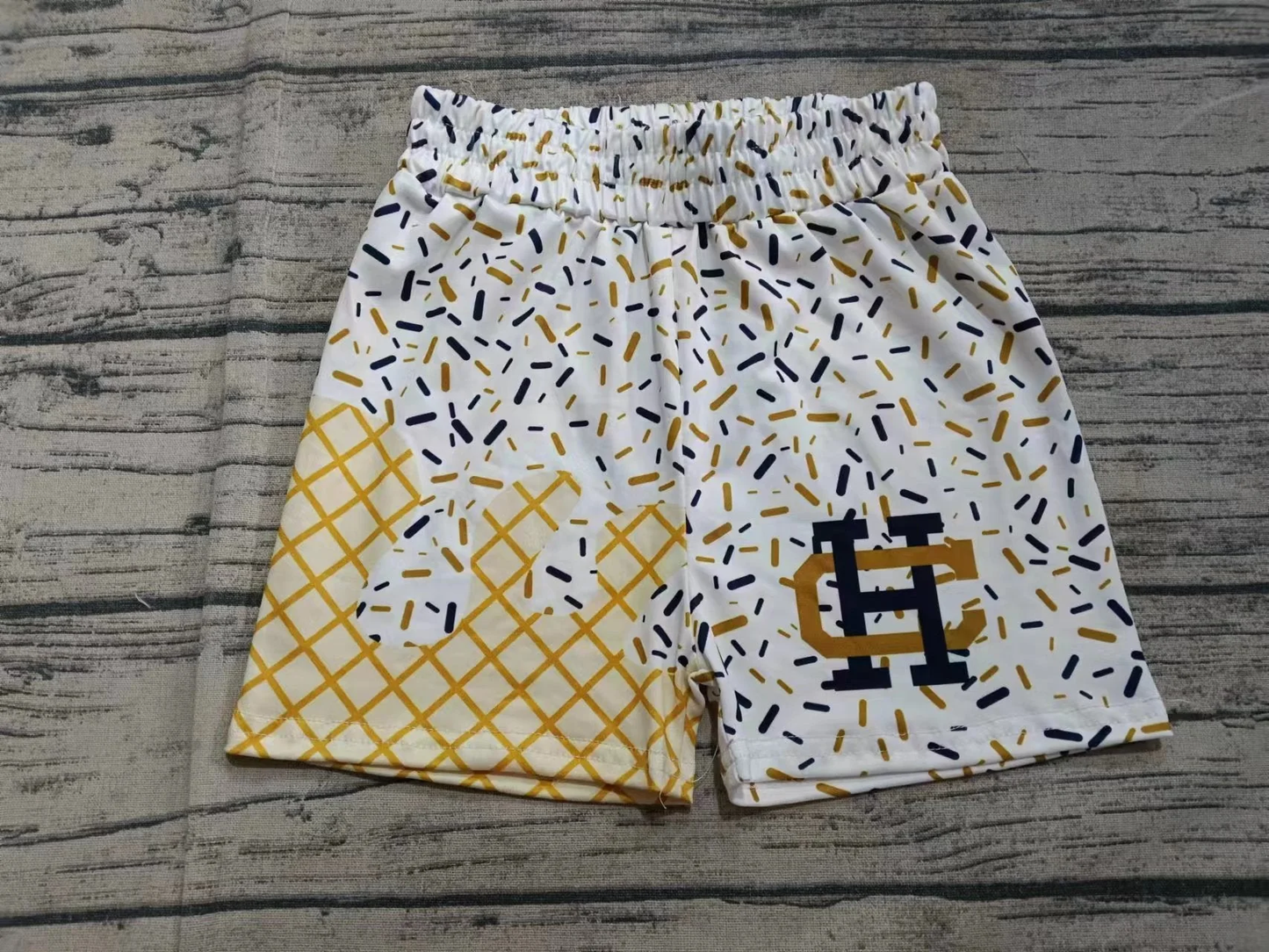 Baby Boy Adult Men HC Team Family Shorts Bottoms ( Moq 5 )