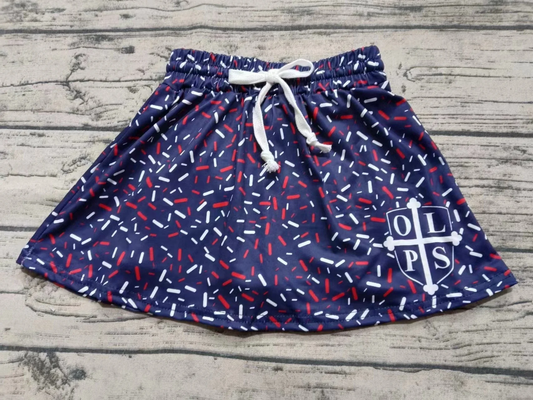 Baby Girl Team Skort Shorts Bottoms ( Moq 5 )