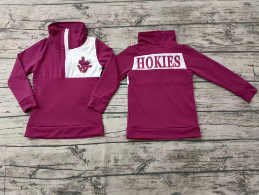 Baby Boy Long Sleeves Bird Zipper Team Shirt