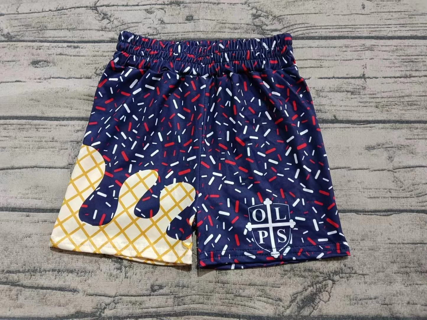 Baby Boy Adult Men Team Family Shorts Bottoms ( Moq 5 )
