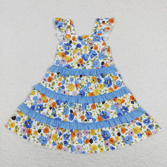 GSD0682 Easter Baby Boy Floral Ruffle Dress