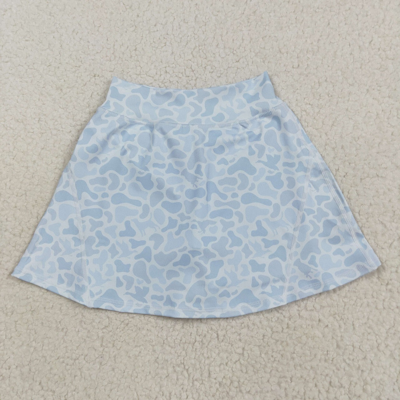 Sibling Kids Girls Adult Women Light Grey Camo Ducks Dogs Skorts Yoga Acitve Bottom Mom and Me Clothes  RTS