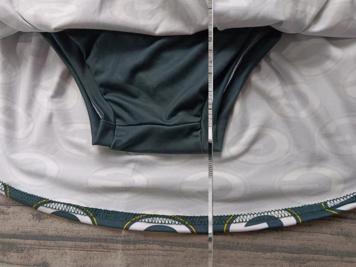 Baby Girl Toddler Dark Green Zipper Hoodie Tops Skirt Shorts Team Set Moq 5