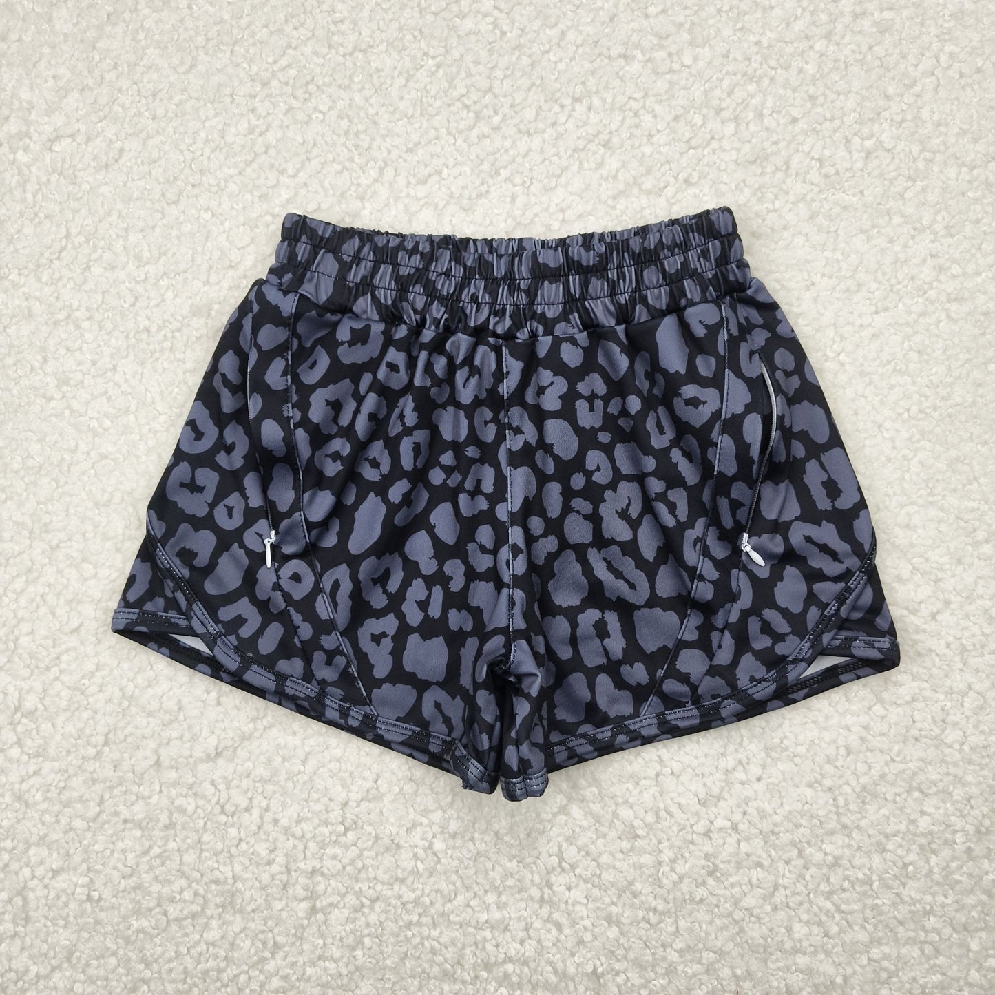 Baby Girl Leopard Yoga Active wear Bottoms Shorts RTS