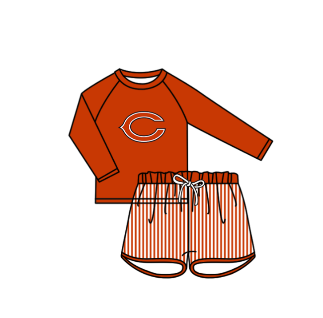 ( Moq 5 Each Style ) Baby Boys Girls Kids Team Sibling Jumpsuits Sets Swimsuits Red Clothes