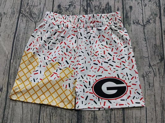 ( Moq 5 ) Baby Boy Summer G Team Plaid Shorts Bottoms