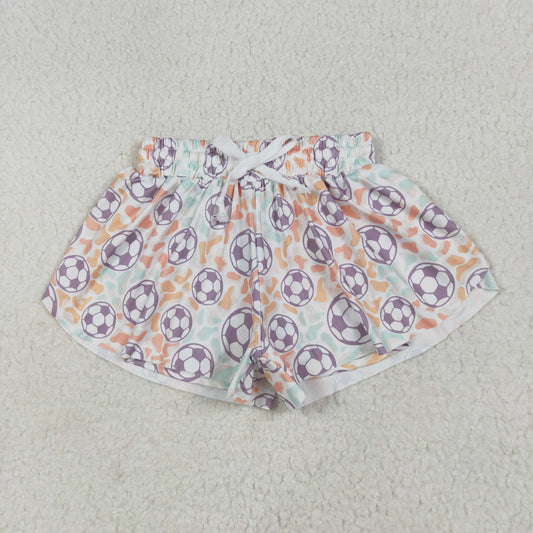 Baby Girl Soccer Leopard Shorts Summer Bottoms RTS
