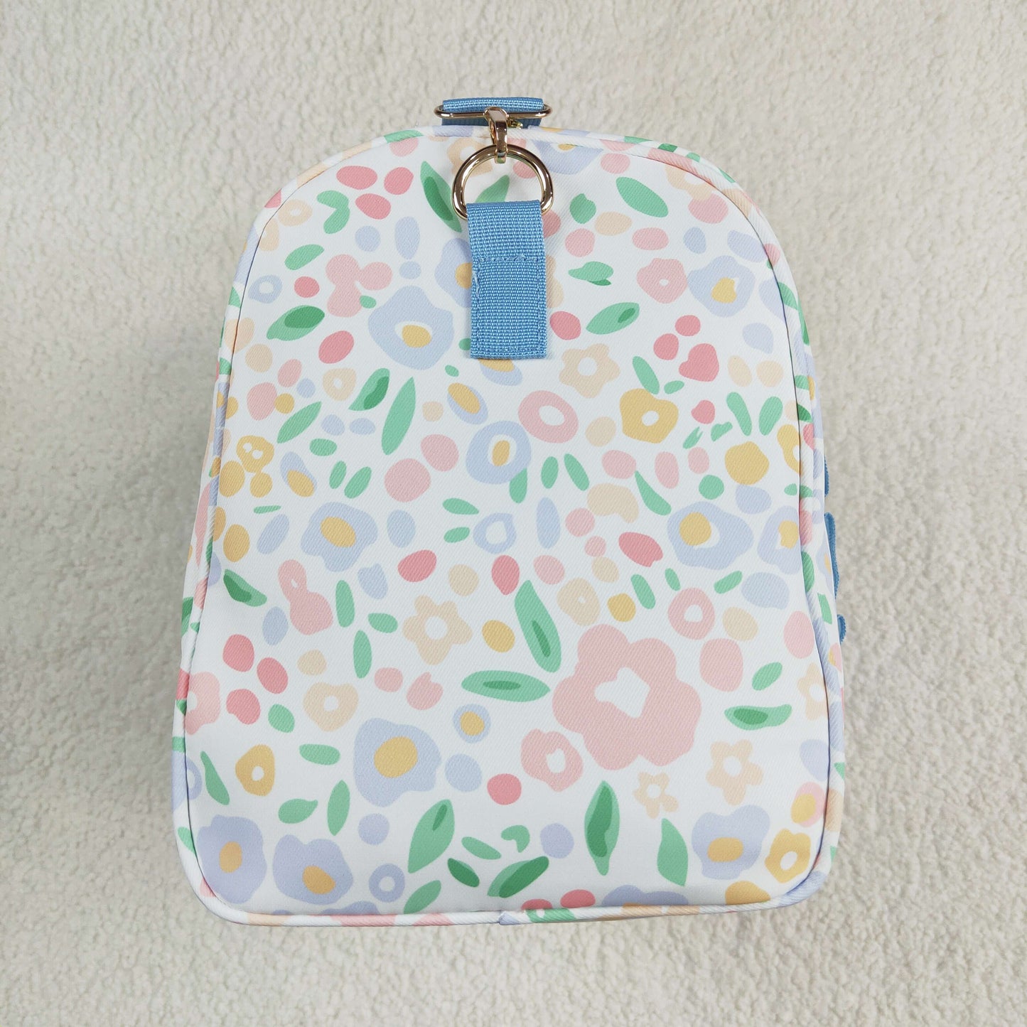 Baby Girl Kids Adult Flower Blue Ruffle Travel Package Gym Bags RTS