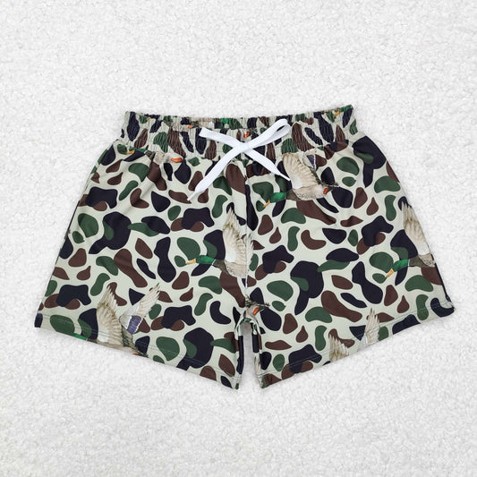 Baby Boy Toddler Duck Camo Swim Trunks Shorts