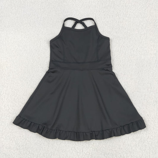 Baby Girl Sleeveless Black Dress