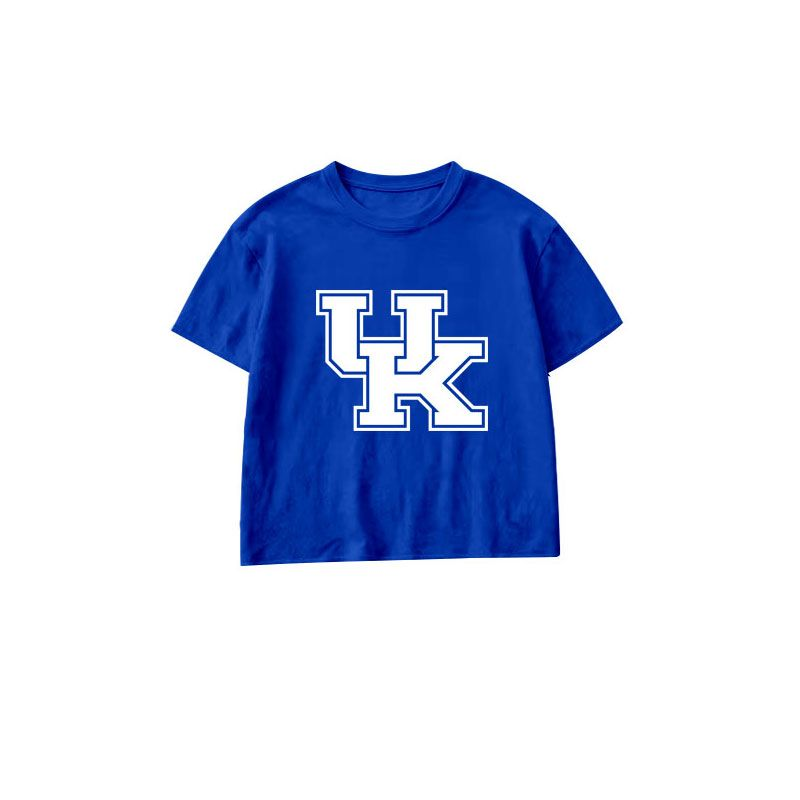 ( Moq 5 ) Preorder Baby Boy Kids Short Sleeves Blue Shirt Team Clothes