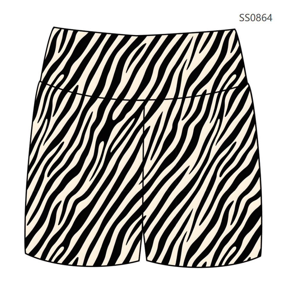 ( Moq 5 ) Preorder Baby Girls Kids Black Stripes Shorts Bottoms Summer Clothes