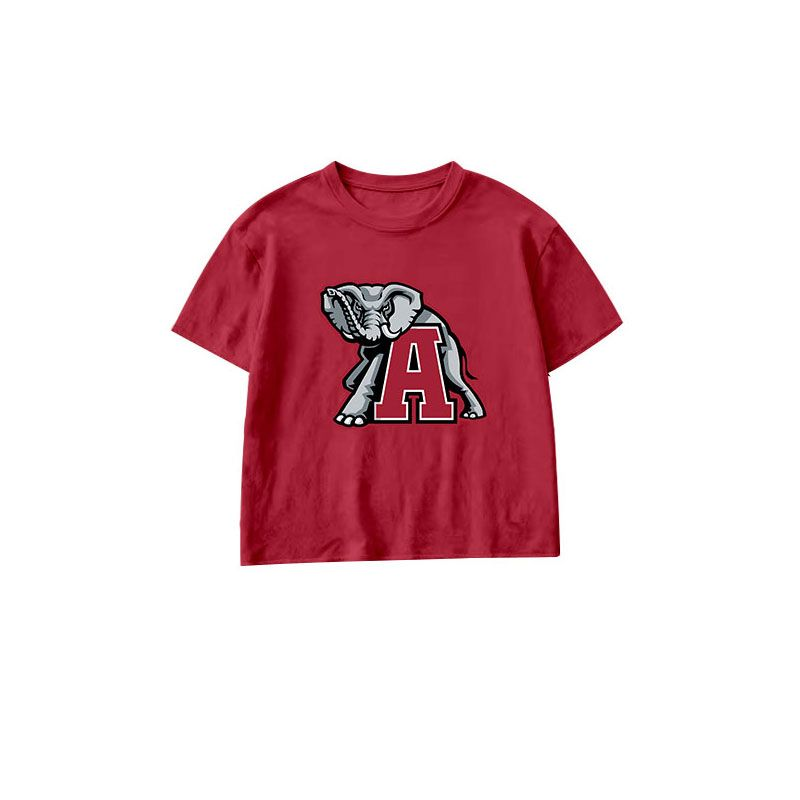( Moq 5 ) Preorder Baby Boy Kids Short Sleeves Elephant Shirt Team Clothes