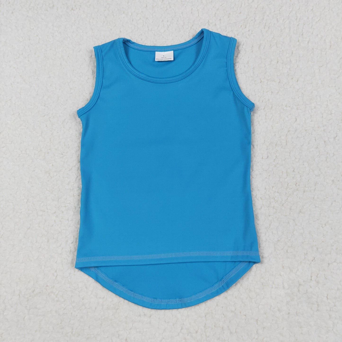 Baby Girl Toddler Sleeveless Blue Vest Tops RTS