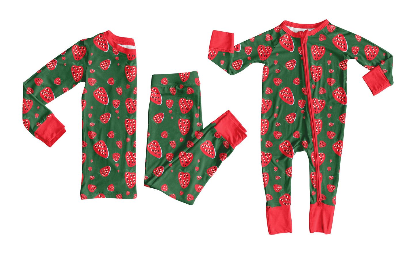 ( Moq 5 Each Style ) Baby Girl Toddler Strawberry Sibling Romper Set