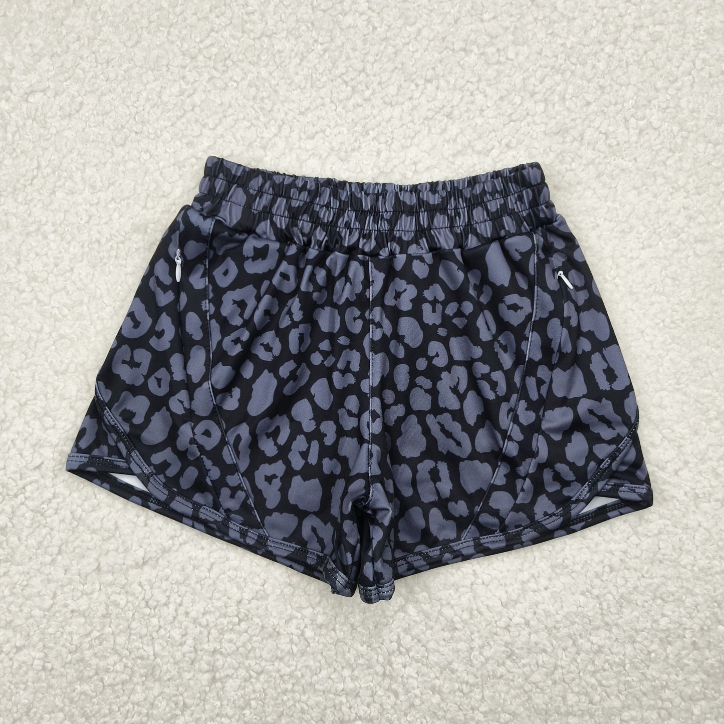 Baby Girl Leopard Yoga Active wear Bottoms Shorts RTS