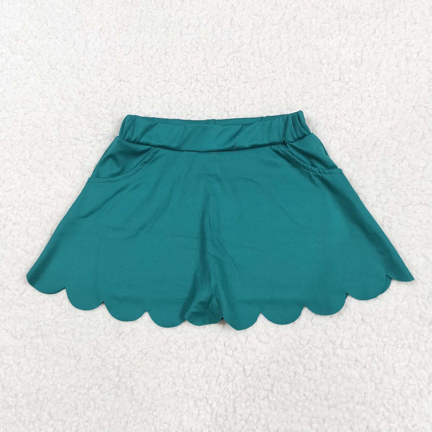 Baby Girl Dark Green Yoga Active Skorts Bottoms  RTS