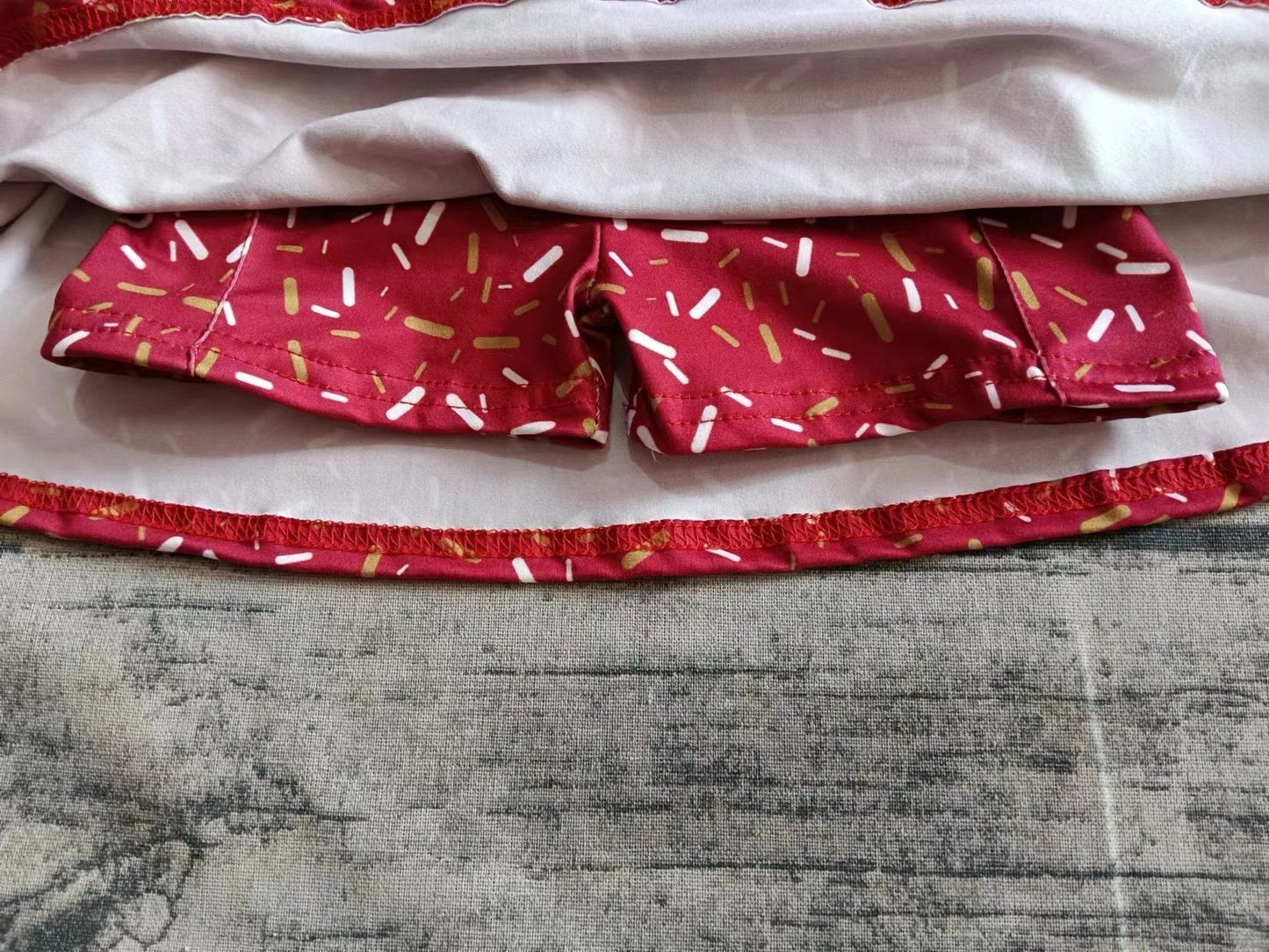 Baby Girl Team Skort Cross Shorts Bottoms ( Moq 5 )