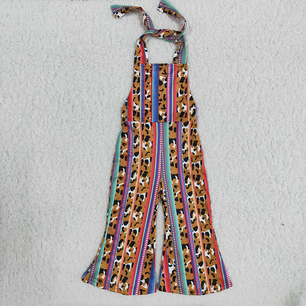 Baby Girl Toddler Flower Bell Bottoms Pants Jumpsuit Sibling Clothes RTS