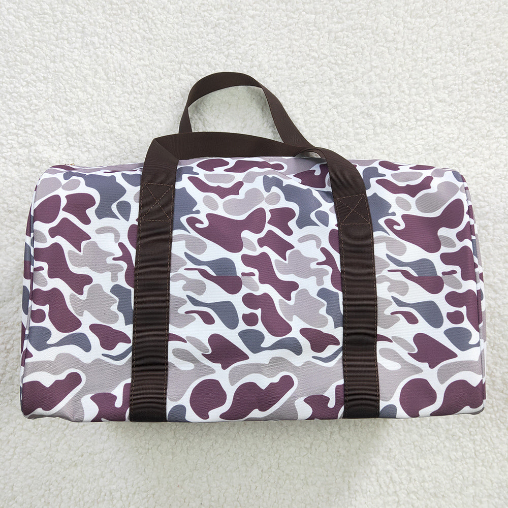 Kids Girl Adult Women Camo Western Cow Sibling Duffel Gym Bags