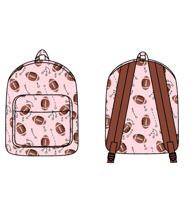 Pre-order Baby Girl Pink Football Bag Backpack