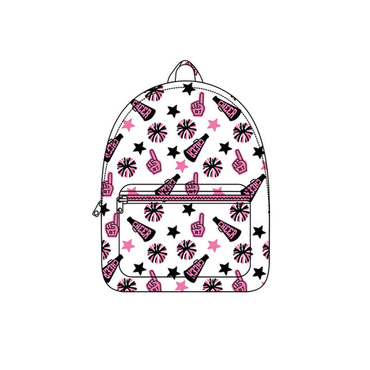 ( Moq 5 ) Preorder Baby Girl Toddler Team Cheer Pink Backpack Bags