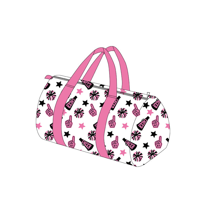 ( Moq 5 ) Preorder Kids Girl Adult Team Cheer Pink Gym Bag