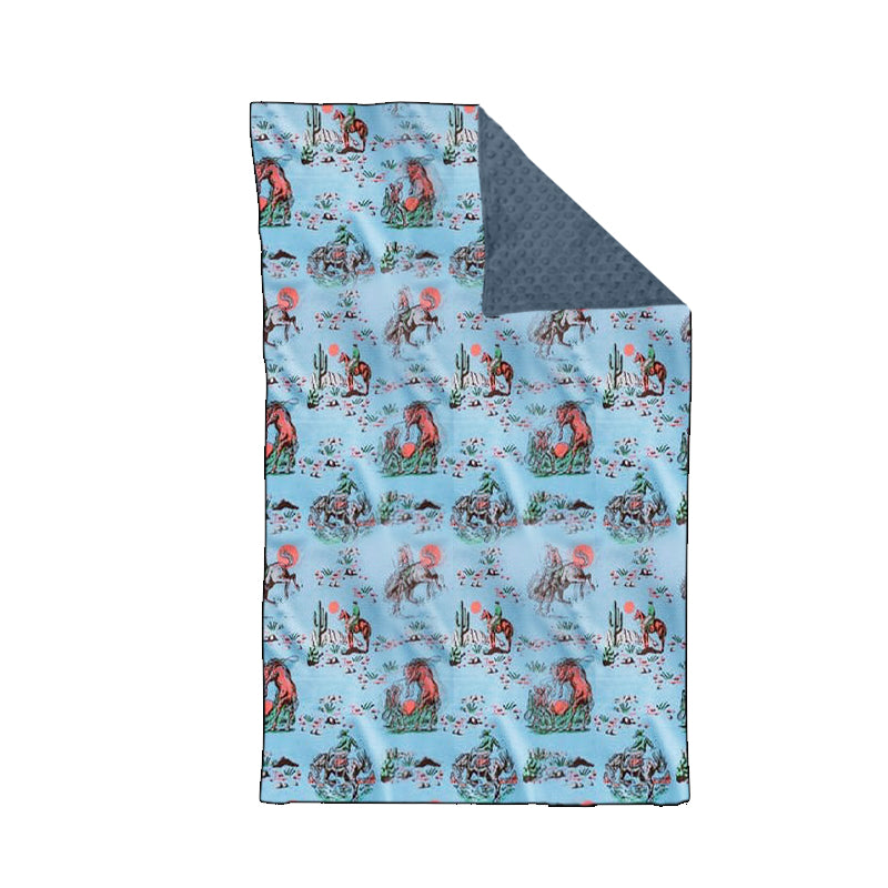 Pre-order Baby Kids Western Rodeo Blanket