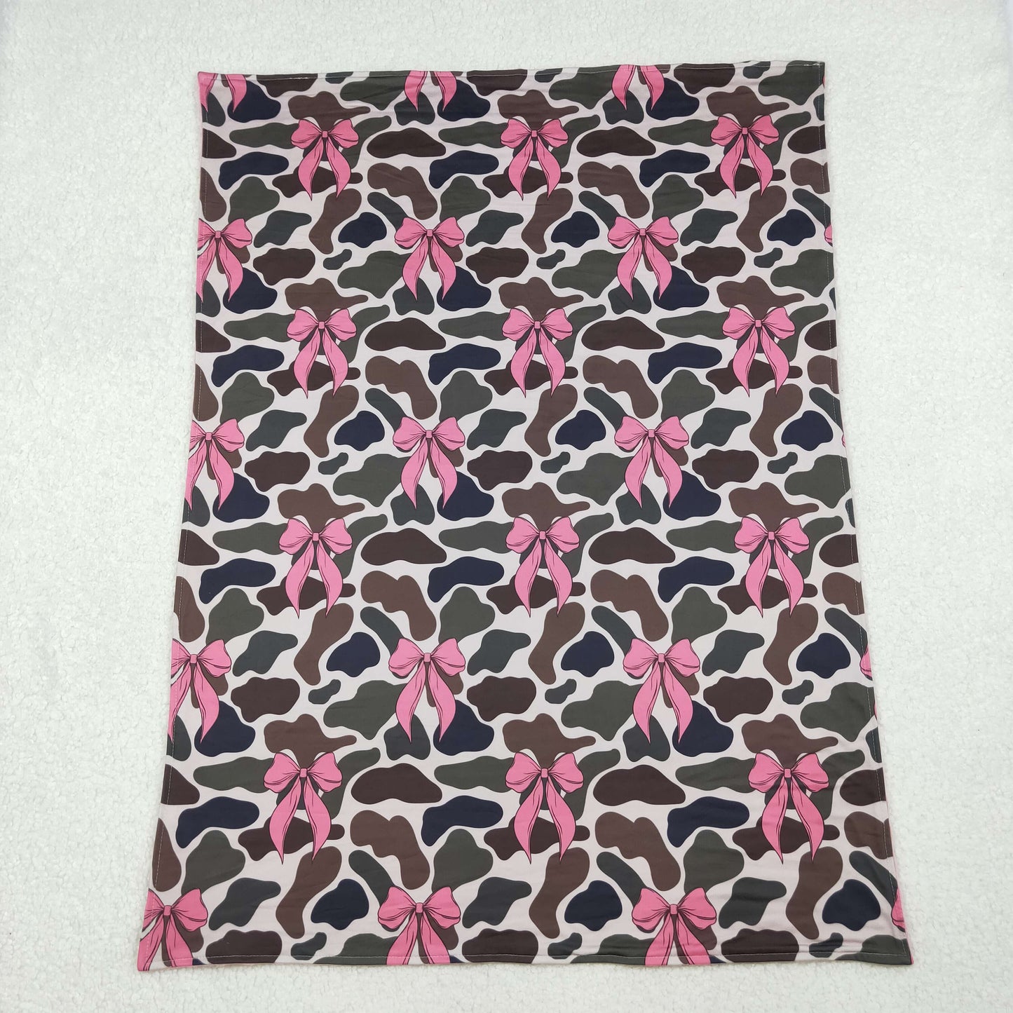 Sibling Baby Girls Kids Flower Pumpkins Dogs Bows Blankets RTS