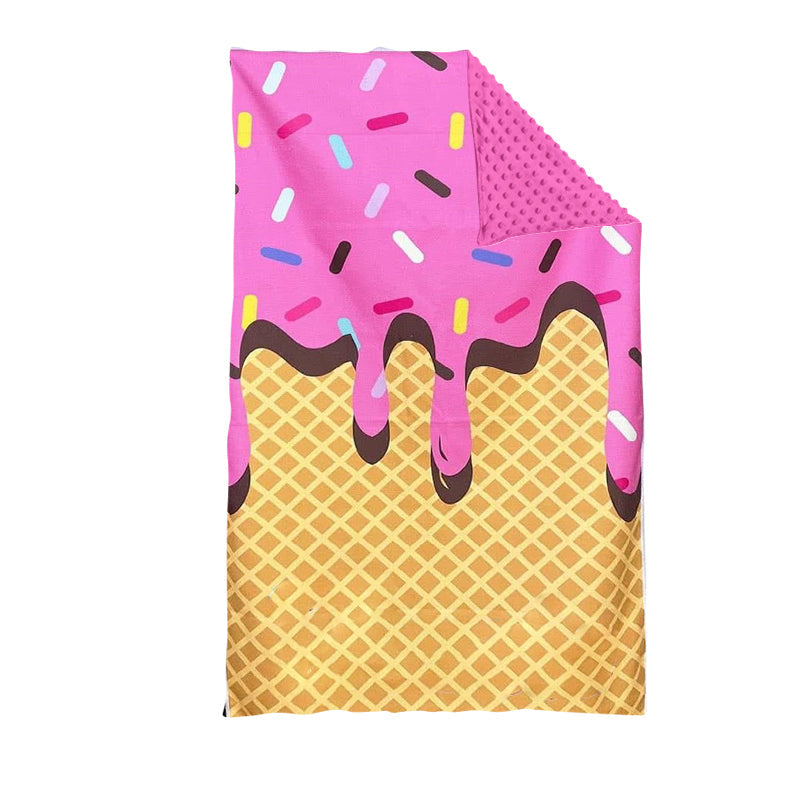 Baby Girl Kids Pink Team Blankets RTS