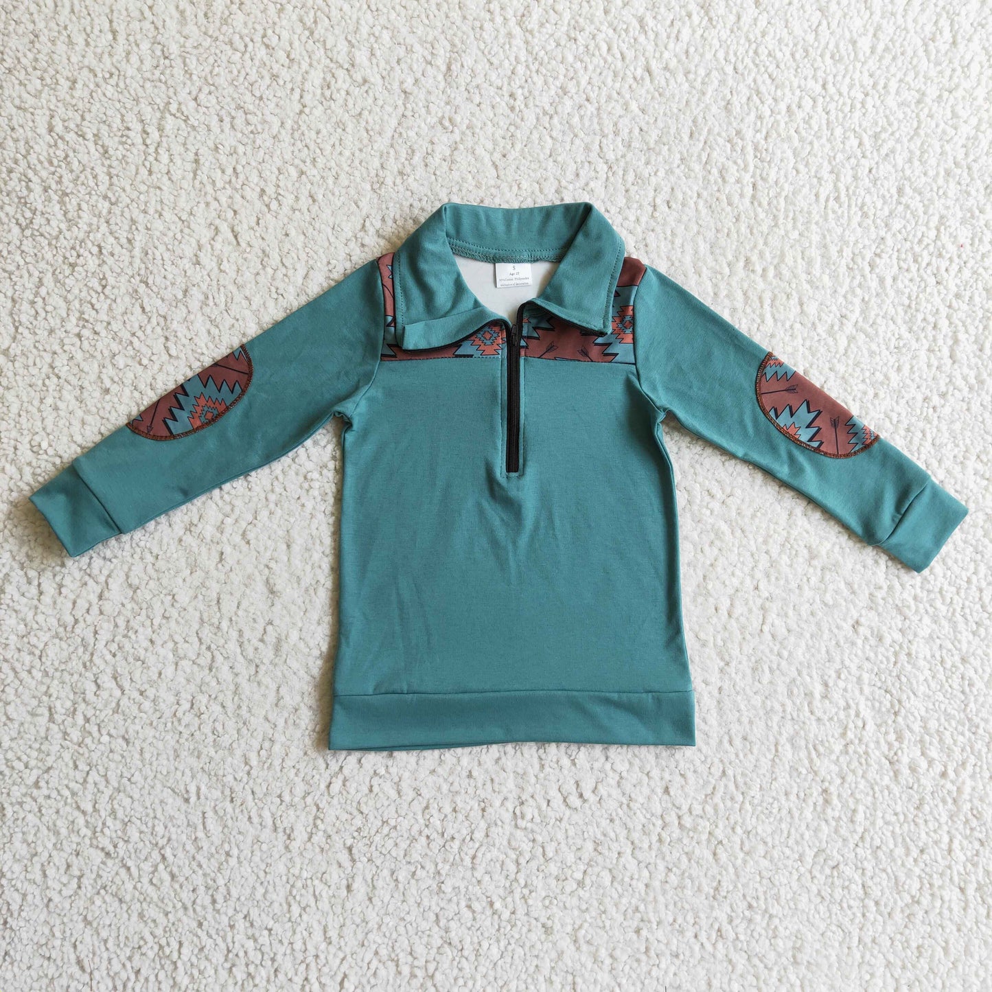 Baby Boy Girl Long Sleeves Zipper Sibling Pullover Shirt Tops RTS