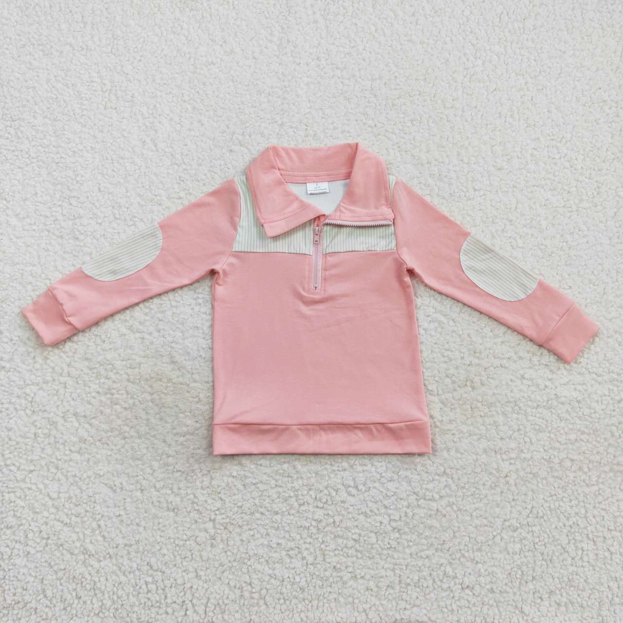 Baby Boy Girl Long Sleeves Zipper Sibling Pullover Shirt Tops RTS