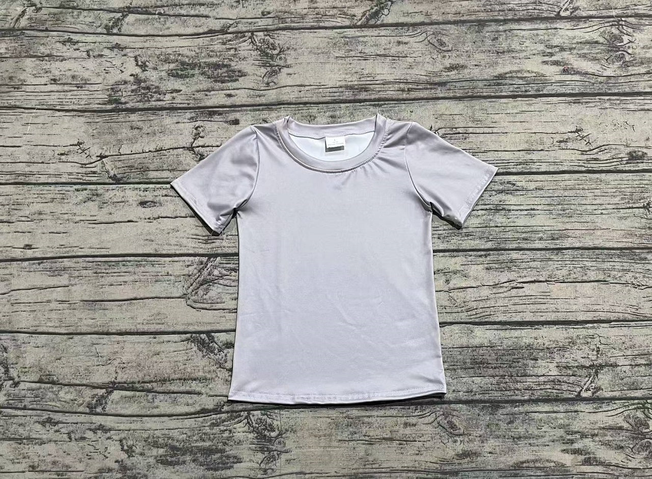 Baby Boy Short Sleeves Camo Grey Tee Shirt Tops