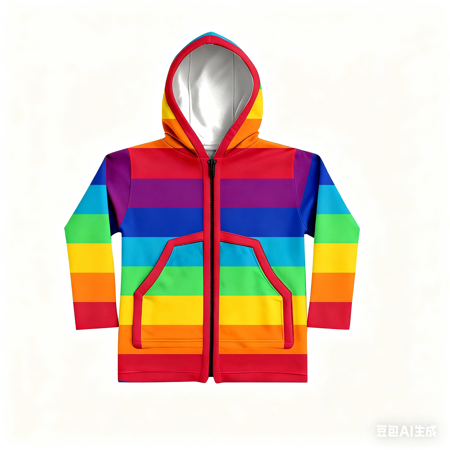 ( Moq 5 ) Preorder Baby Boys Colorful Stripes Pockets Hoodie Pullover Shirt Tops