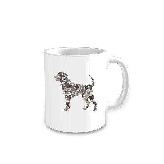 ( No moq ) Preorder Ceramic Mug Camo Dog Cup Free Sipping